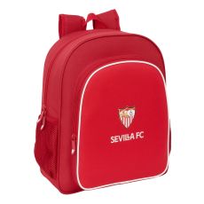 Skolryggsäck Sevilla Fútbol Club Röd 32 x 38 x 12 cm