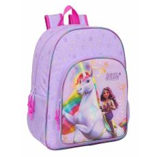 Skolryggsäck Unicorn Academy Lila 33 x 42 x 14 cm