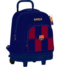 Skolryggsäck F.C. Barcelona Blå Rödbrun 33 x 45 x 22 cm