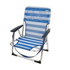 Hopfällbar Stol Colorbaby 55 x 35 x 72 cm Vit Marinblå