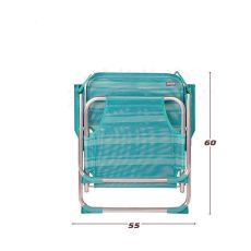 Strandstol Colorbaby 55 x 35 x 72 cm Turkos