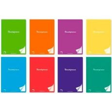 Anteckningsbok Pacsa Multicolour A4 48 Blad Tryckt rutnät 4 mm (6 Delar)