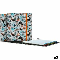 Ringpärm Grafoplas Carpebook Play Grå A4 (2 antal)