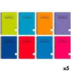 Anteckningsbok Papyrus Din A4 80 Blad (5 antal)