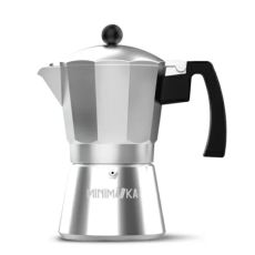 Italiensk Kaffepanna Taurus KCP90012 12T Silvrig 12 Csészék Aluminium
