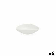 Skål Quid Select Vit Plast 13 x 11 x 3,5 cm (6 antal)