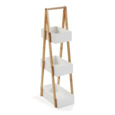 Badrumshyllor Versa Bambu Trä MDF Trä MDF/Bambu (18 x 81 x 30 cm)