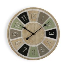 Väggklocka Versa Trä MDF Trä MDF/Glas (4,5 x 60 x 60 cm)