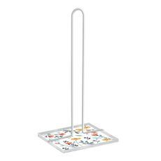 Hushållspappershållare Versa Selene Virágok Metall Stål Trä MDF (16,5 x 31 x 13 cm)