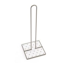 Hushållspappershållare Versa Stjärnor Metall Stål Trä MDF (16,5 x 31 x 13 cm)