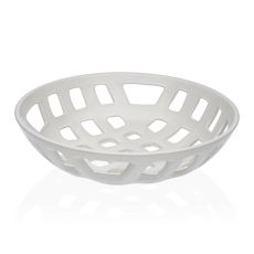 Fruktskål Versa Vit Keramik Porslin 28 x 7 x 28 cm