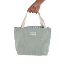 Väska Versa Corduroy Grön 9 x 22 x 23 cm
