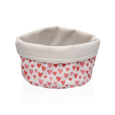 Brödkorg Versa Amore Hjärtan 14 x 10 x 17 cm