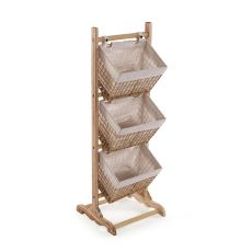 Badrumshyllor Versa Nadir Brun 35 x 102 x 35 cm