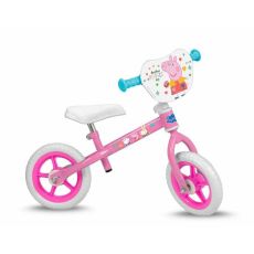Barncykel Peppa Pig 10" Rosa + 2 år