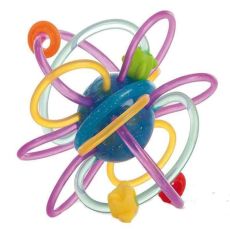 Skallra för bebis Ringar Flexibel 12 cm (Ø 12 cm)