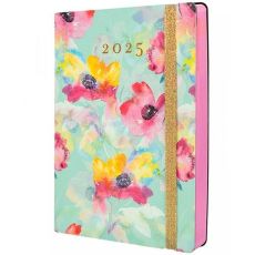 Dagbok Finocam FLEXI JOY A5 14,8 x 21 cm 2025 Blommig