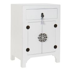 Nattduksbord DKD Home Decor Gran Trä MDF (45 x 34 x 66 cm)
