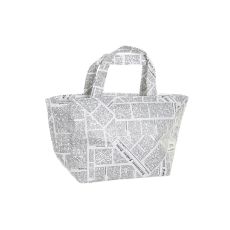 Kylväska DKD Home Decor Vit Svart 23 x 14,5 x 20 cm Termisk
