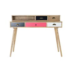 Skrivbord DKD Home Decor Trä MDF (120 x 50 x 98.5 cm)