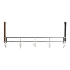 Dörrhängare DKD Home Decor 8424001835256 Transparent Silvrig Metall 47 x 10 x 22 cm