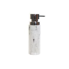 Tvålfat DKD Home Decor Vit polystyren ABS Modern 6,5 x 6,5 x 21,5 cm Kök