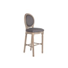 Sittpall DKD Home Decor Mörkgrå Gran 48 x 54 x 118 cm
