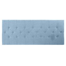 Sänggavel DKD Home Decor Blå Gummiträ 160 x 7 x 65 cm
