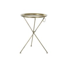 Sidobord DKD Home Decor Gyllene Mässing (47,5 x 47,5 x 64,5 cm)