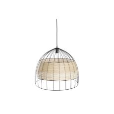 Taklampa DKD Home Decor Brun Svart Metall 50 W 50 x 50 x 42 cm