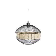 Taklampa DKD Home Decor Svart Brun 220 V 50 W (31 x 31 x 27 cm)