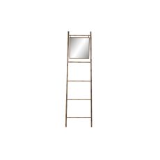 Handdukshängare golvmodell DKD Home Decor Speglar Metall Senap (55 x 3 x 190 cm)