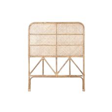 Sänggavel DKD Home Decor Naturell Brun Multicolour Metall Bambu 30 x 40 cm 100 x 4 x 90 cm 102 x 4 x 127 cm