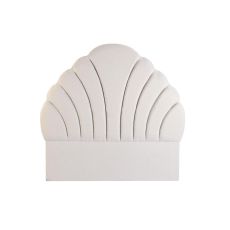 Sänggavel DKD Home Decor Beige Trä MDF 157 x 8 x 160 cm