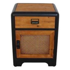 Nattduksbord DKD Home Decor Gran Metall (48 x 40 x 62 cm)