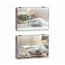 Omslag DKD Home Decor Home Räknare Trä MDF 2 antal 46,5 x 6 x 31,5 cm