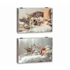 Omslag DKD Home Decor Räknare Spa Trä MDF 2 antal 46,5 x 6 x 31,5 cm