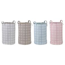 Dekorationslåda DKD Home Decor 35 x 35 x 55 cm Polyester Eva-gummi (4 Delar)