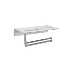 Toalettrullehållare DKD Home Decor 18 x 9,7 x 7,5 cm Silvrig Rostfritt stål