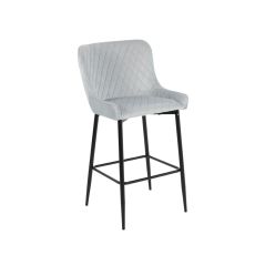 Sittpall DKD Home Decor 58,5 x 48,5 x 96,5 cm 48 x 55 x 100 cm Grå Metall