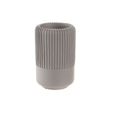 Glas DKD Home Decor Grå Cement 7 x 7 x 11 cm