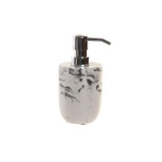 Tvåldispenser DKD Home Decor Svart Cement Vit
