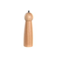 Pepparkvarn DKD Home Decor 6 x 6 x 21 cm Naturell Rostfritt stål Bambu