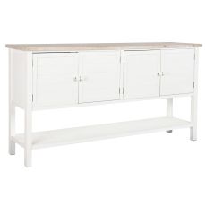 Skänk DKD Home Decor Vit Gran Trä MDF 160 x 40 x 86 cm