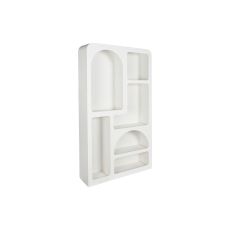 Bokhylla DKD Home Decor Vit Gran Trä MDF 100 x 26 x 181 cm