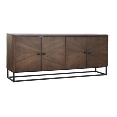 Skänk DKD Home Decor 177 x 38 x 75 cm Mörkbrun Trä