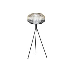 Golvlampa DKD Home Decor Svart Gyllene Järn 50 W 220 V 39 x 39 x 103 cm