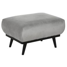 Sittpall DKD Home Decor Svart Grå 70 x 50 x 42 cm