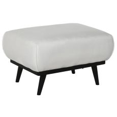 Sittpall DKD Home Decor Vit Svart 70 x 50 x 42 cm