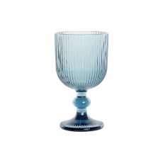 Glasset DKD Home Decor Blå Glas 240 ml